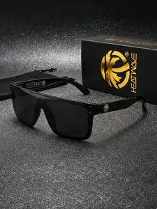 Trendy Large Frame Classic Sunglasses Set, Multiple Colors Available, Essential Outdoor Eyewear, Perfect for Travel and Leisure