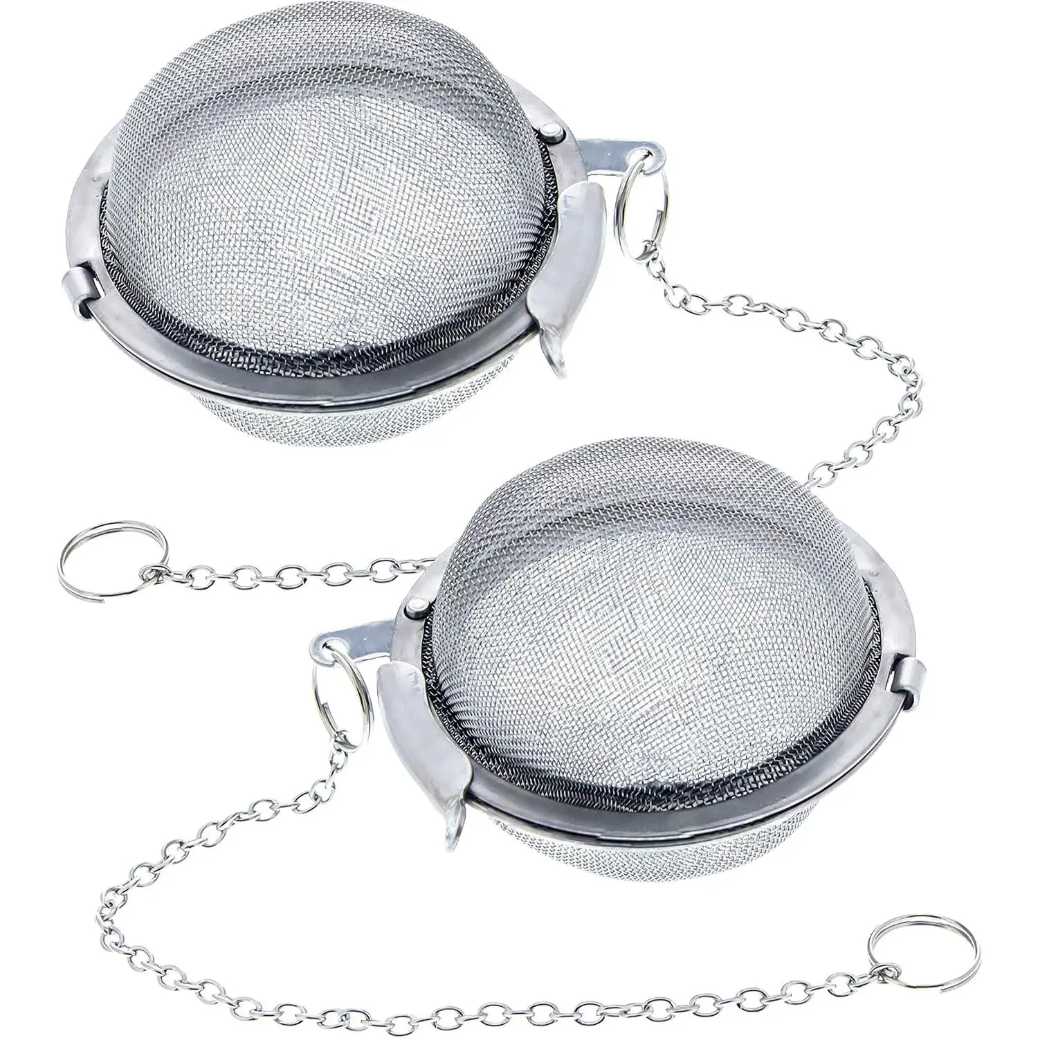 - 2  Stainless Steel  Ball Strainer Infusers