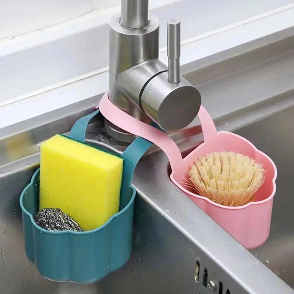 Kitchen Sink Drain Basket, Sink Drain Rack, Kitchen Storage Rack, Hanging Multi-functional Drain Rack, Telescopic Tableware Drain Rack, Plastic Sink Rack, Fruit and Vegetable Basket, Clothes Drying Rack, Soap Sponge Rack