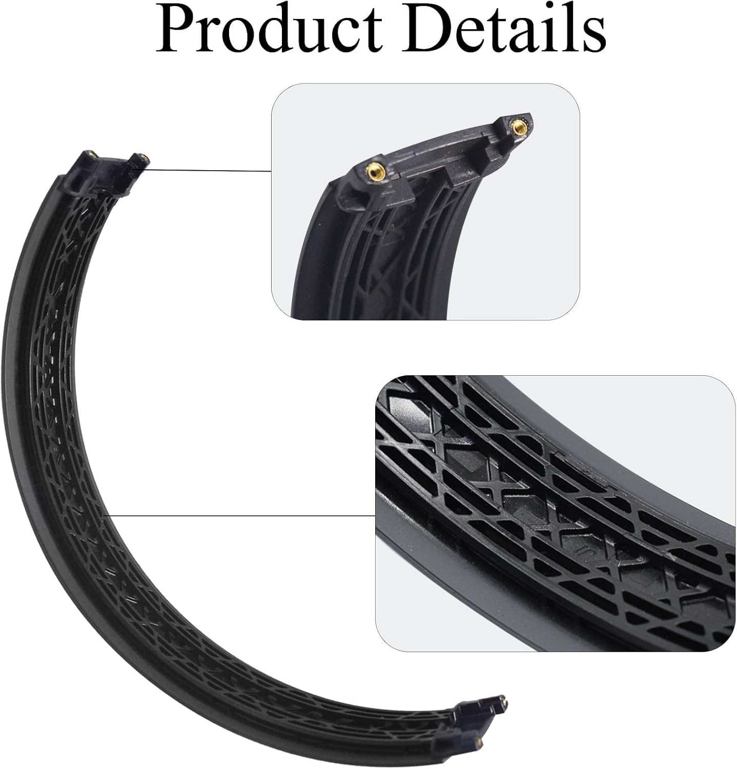 STANDARD GOODS Studio 3 Headband Replacement Top Headband Replacement  Band Parts Accessories Repair Kit Compatible with Studio 3.0 A1914  Studio 2.0  HeadphonesGray