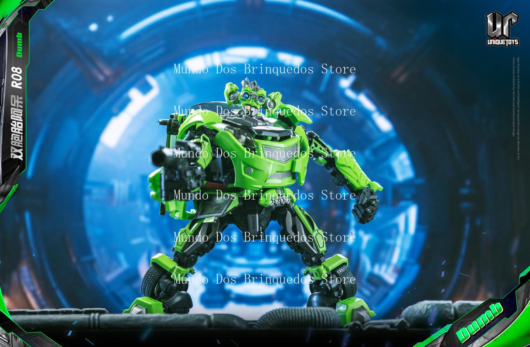 UT Transformation Unique Toys UT-R07 UT R07 R08 UT-R08 13cm Mudflap Dumber Trax Twins Alloy Action Figure Robot