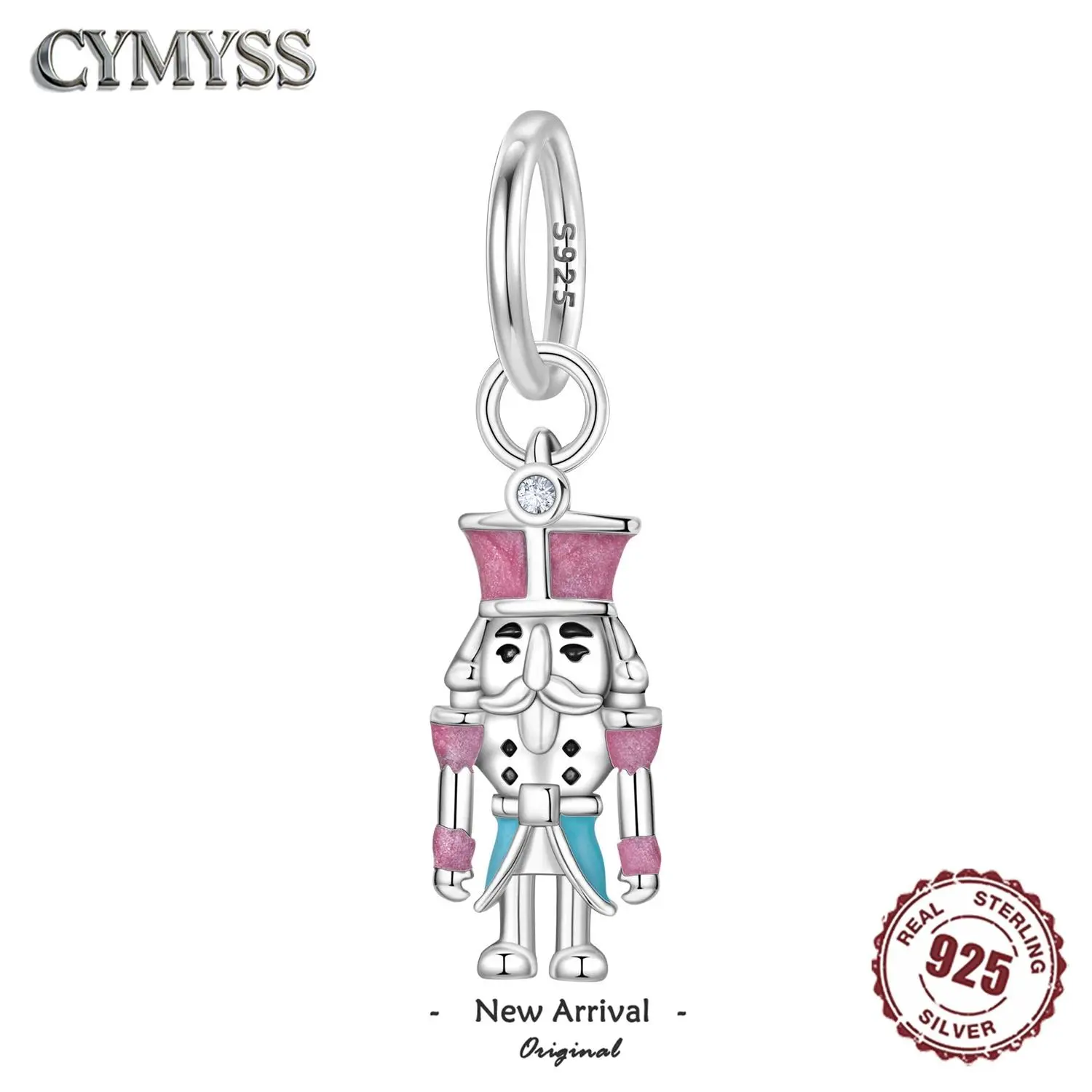 925 Sterling Silver Fairy Tale The Nutcracker Prince Princess Charms Beads Fit Bracelets Necklace DIY Valentine's Day Gifts 2026