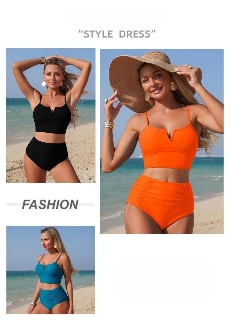 Swimsuit 2026 new split swimsuit, fashionable women's bikini