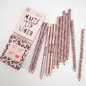 Full 12-Color Lip Liner Set – Matte High Pigment, Long-Lasting Non-Fading for Lip Contouring & Lipstick Base, Natural & Bold Lip Looks - Must-Have Beauty Tool for Women, Lip Makeup, Cosmetic Sets