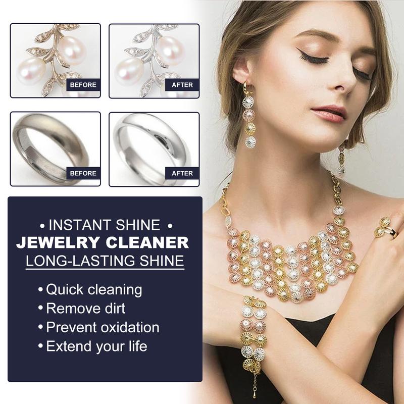 Jakehoe Silver Gold Platinum Jewelry Cleaner 60ml Powerful Surface Activator Brightener Corrosion Inhibitor Anti-Oxidation Spray for Gold Silver Watches Diamond Rings - Smartphone Camera