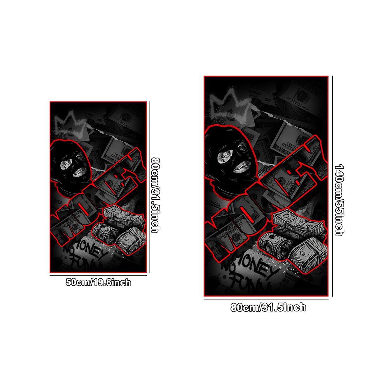 Money Pattern Floor Mat, Non-slip Soft Floor Carpet, Decorative Fluffy Rug, Modern Indoor Rug for Home Living Room Bedroom, Home Decor, Home Decor Rugs