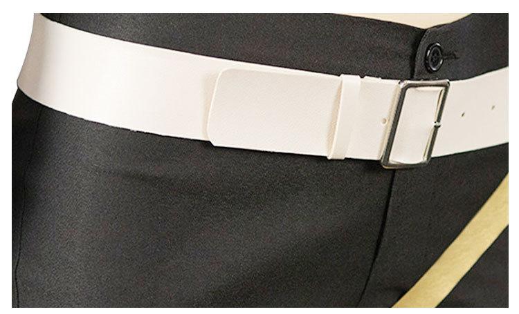 Gachiakuta Zanka Cosplay Costume Anime Adult Men'S Women Zipper Jacket Pants With Apron Accessories Set Halloween Party Uniform