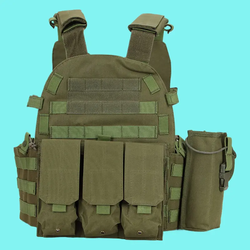 Lightweight Multifunctional Tactical Vest Outdoor Training Waistcoat For Field CS Combat Activities