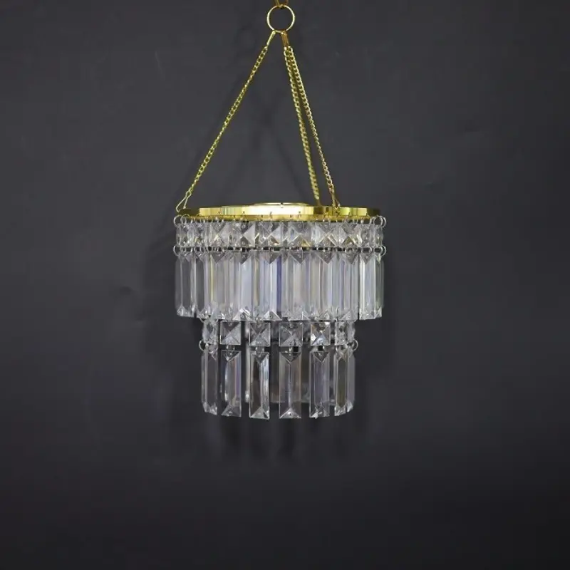 Vectolum Luxury Crystal Pendant, Classic Art Decorative Hanging Ornament, Ideal for Home Interior, Bedroom, Dining Room, Garden Decoration
