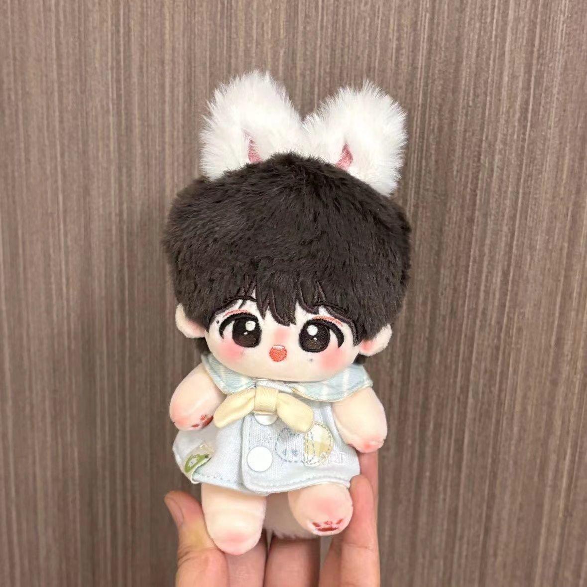 10cm BL TV Revenged Love Zi Yu Tian Xuning Cute Ear Plush Doll Cosplay Dress-up Clothes Cotton Pendant Fans Birthday Xmas Gifts