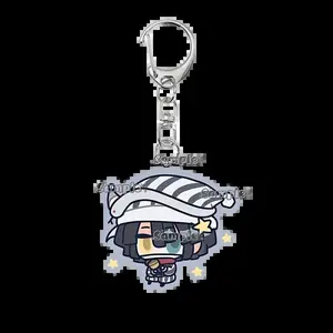 Double-sided Printing Anime Kochou Shinobu Tomioka Giyuu Tanjiro Kamado Nezuko Keychain Acrylic Pendant Charm Fans Gifts Jewelry