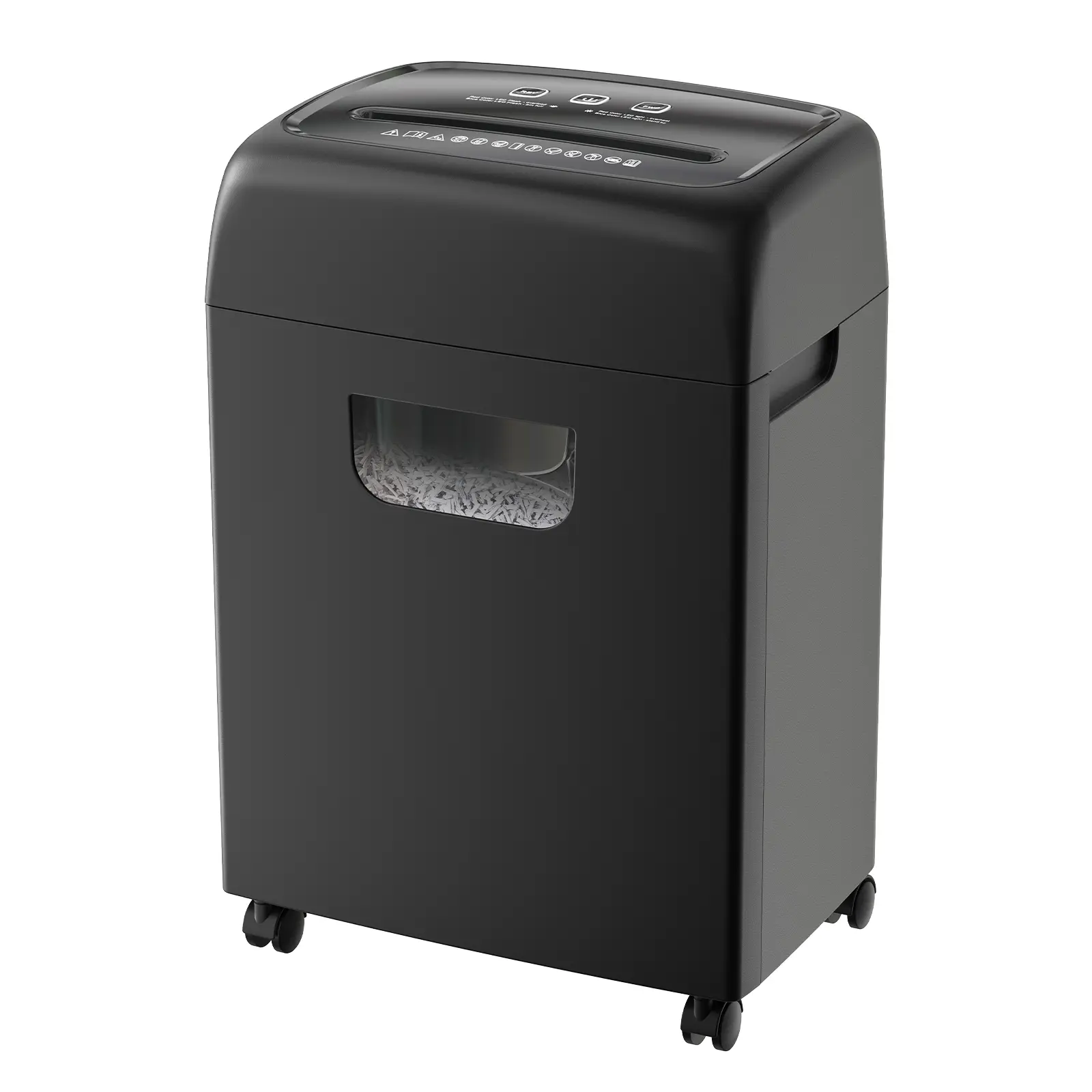 ARCH 18-Sheet Cross Cut Paper Shredder P-4 High Security Heavy Duty Shredder for Home Office with 5.28 Gallon Pullout Bin, Black ABS+PC, ETL Certified, 45-Minute Continuous Run, 62dB Quiet Operation, Black Color Options, ABS+PC Material