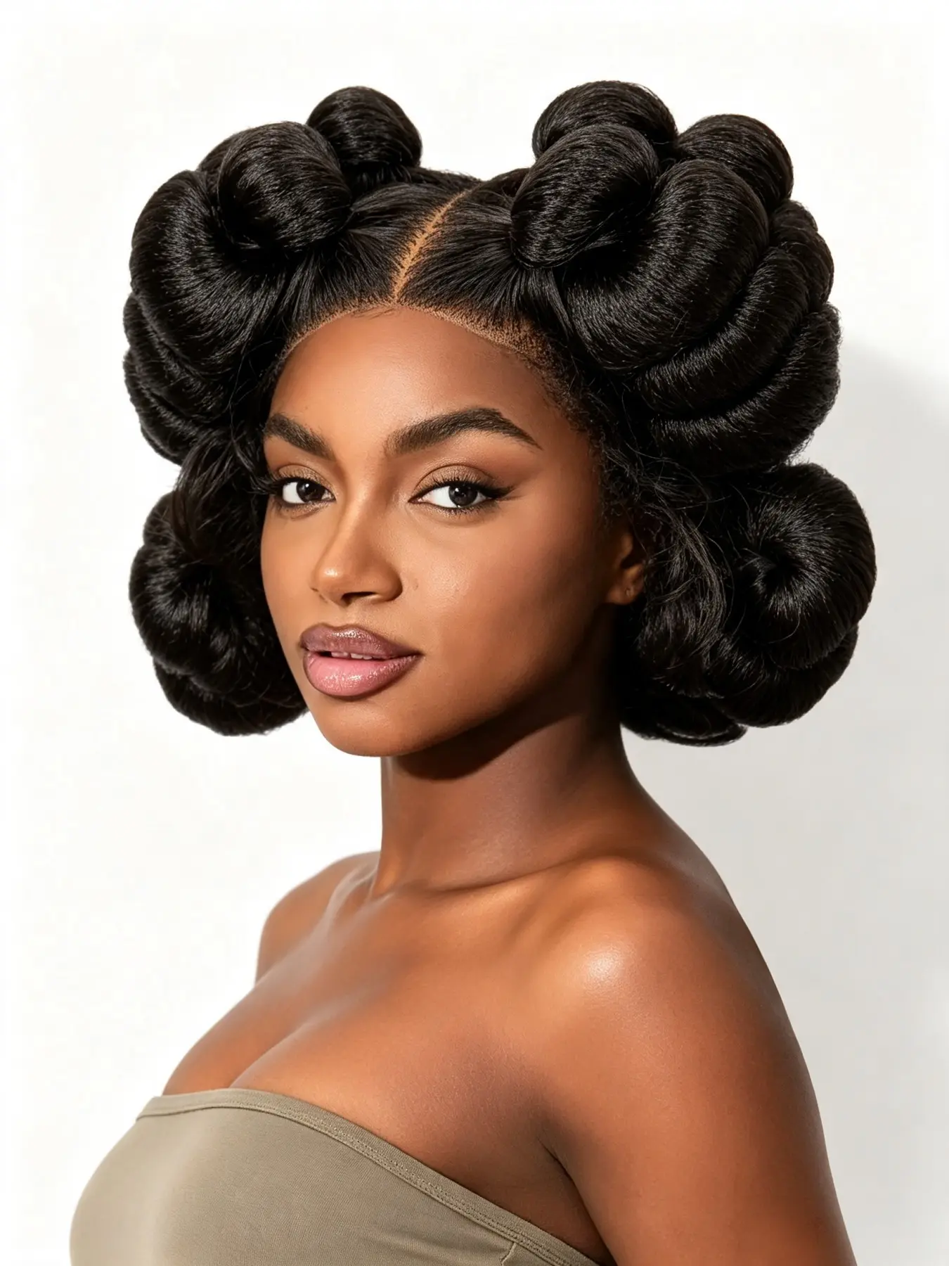 6 Inch Bubble Curls Wig, Natural Hairline, Lightweight & Comfortable, Perfect for Daily Wear, Stylish and Easy to Maintain