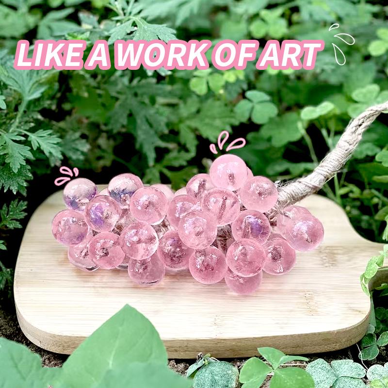 20 PCS Pink Grape Cluster Soap Handmade Natural Plant-Based Formula with Grape Seed Olive Oils Gentle Moisturizing Cleansing Bar for Face Hands Body Bathing Sulfate Free Paraben Free Perfect Gift for Girlfriend 20 PCS Pink Grape Cluster Soap Handmade Natural Plant-Based Formula with Grape Seed Olive Oils Gentle Moisturizing Cleansing Bar for Face Hands Body Bathing Sulfate Free Paraben Free Perfect Gift for Girlfriend