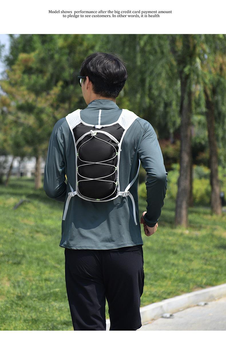 Lightweight Hydration Vest Backpack, Breathable Running Hiking Cycling Bag with Large Capacity, Outdoor Water Bladder Pack for Trail Running Camping Lightweight Hydration Vest Backpack, Breathable Running Hiking Cycling Bag with Large Capacity, Outdoor Water Bladder Pack for Trail Running Camping