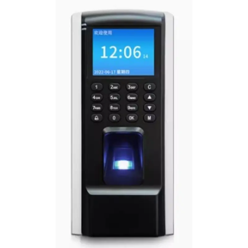 All in One Fingerprint Access Attendance Machine with Card Password for Glass Door Magnetic Lock and Electric Bolt Lock Control