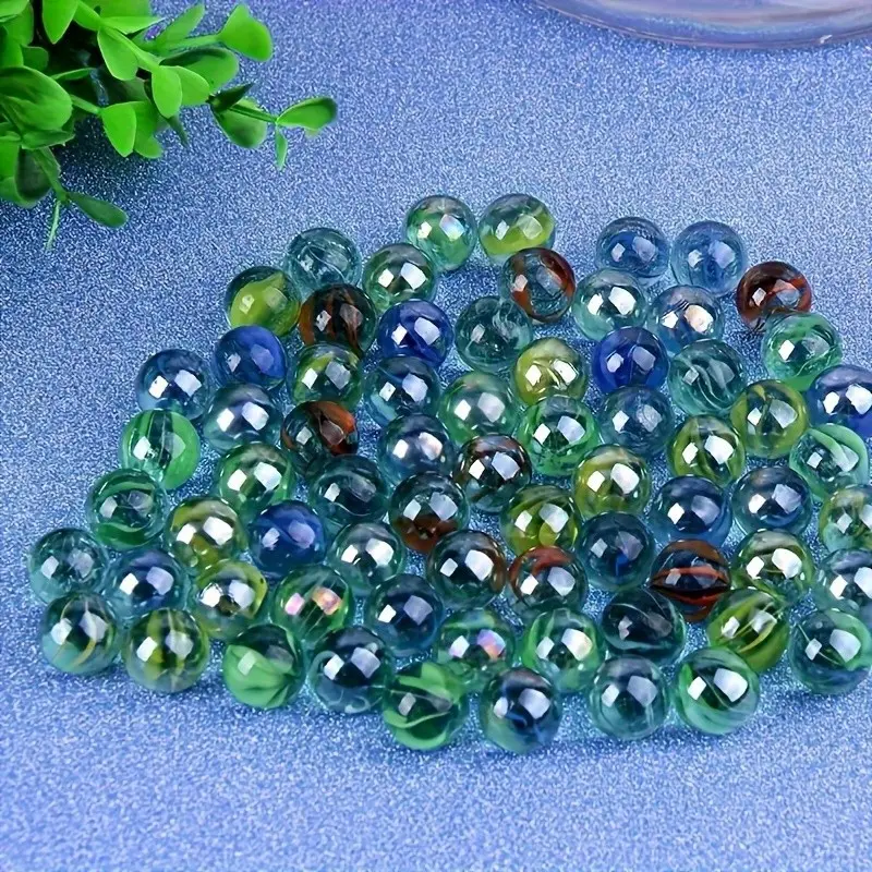 120pcs Transparent Colorful Home Decor Items, Creative Vase Fillers, Modern Minimalist Style, Enhance Home Aesthetics, Multi-Purpose Decoration, Floor Vase Filler