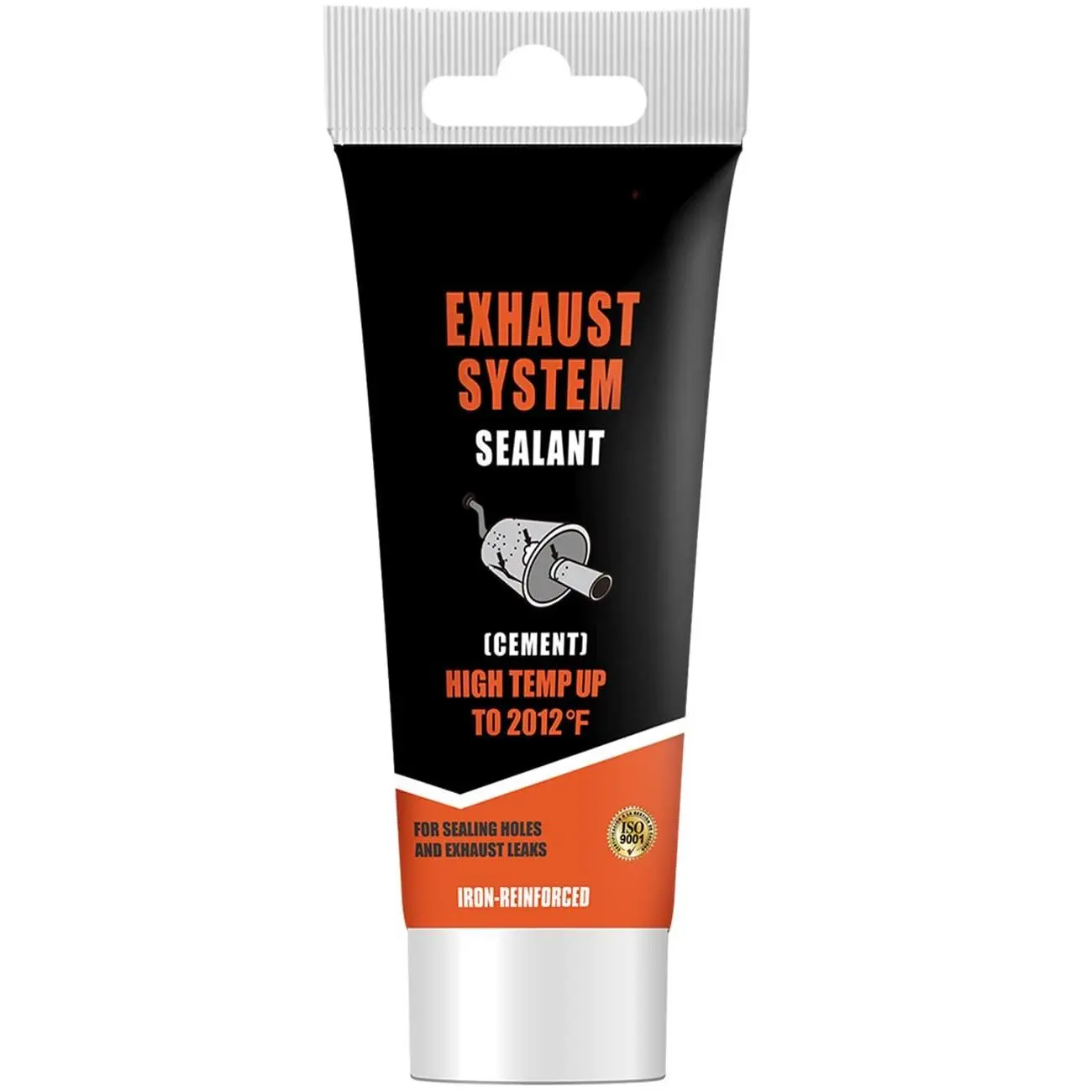 Auto  Exhaust System Sealant, Non-Slumping Professional Repair Crack Adhesive Super Glue Sealer for  Mufflers, Tailpipes, Catalytic Converters (Tube, Gram, 75)