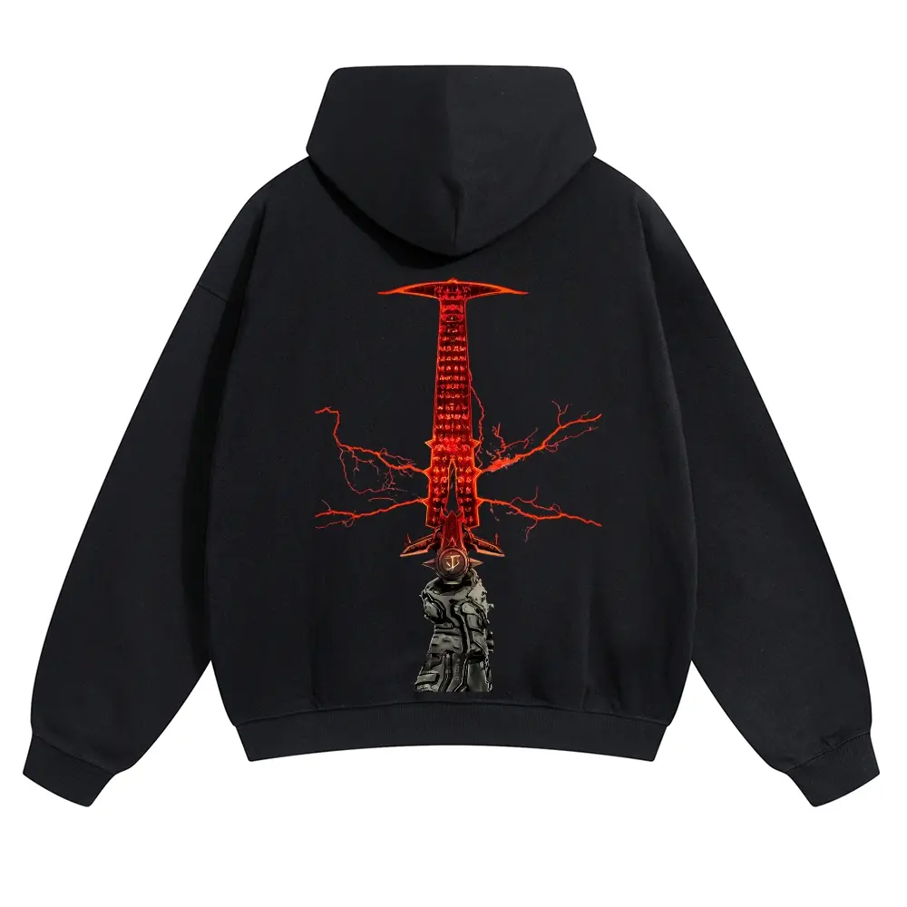 [Vtg90s]Game Viral Anime Graphic Hoodie! Unisex 90s Retro Pullover - Funny Cartoon Streetwear Hoodies - Cozy Fleece Gift For Him