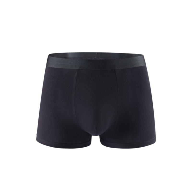 A Pack of 10 Black Bamboo Fiber Men'S Underwear, Suitable for Sports And Casual Wear, Moisture-Wicking, Skin-Friendly, Soft, Affordable for Students, Stylish And Classic for All Seasons.Socks Fabric