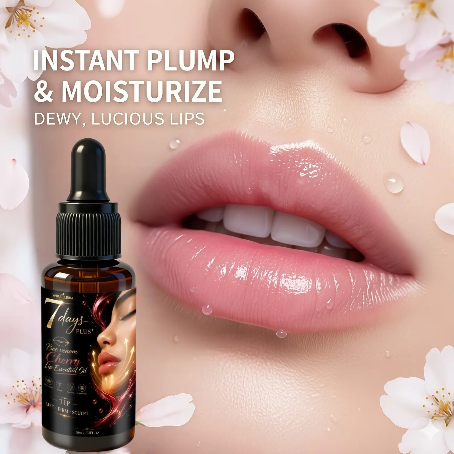 Latest Turmeric Root Extract Lip Essence, Deep Hydration, Soft and Plump Lips, Nourishes Delicate Lip Skin, Provides All-Day Moisture