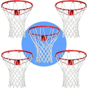 Basketball Net Outdoor,Loops Professional Heavy Duty Basketball Net Replacement,All Weather Anti Whip, Suitable for Outdoor Standard  Loops Basketball Hoop