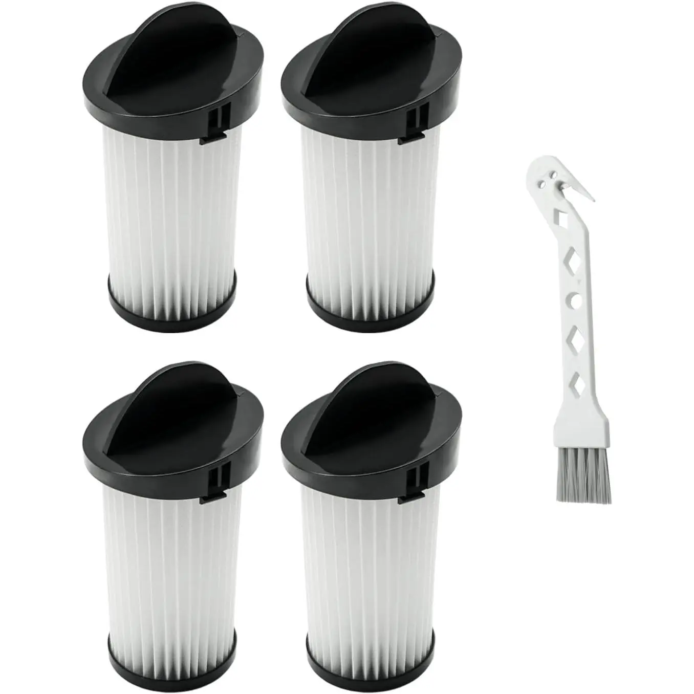 4 count Vacuum HEPA Pre- Filters | Fits for Eye-Vac Series ,Pro,,Air and Plus & NeoVac Elite,Accessory Replaces EV-PMF,Touchless Stationary Vacuum