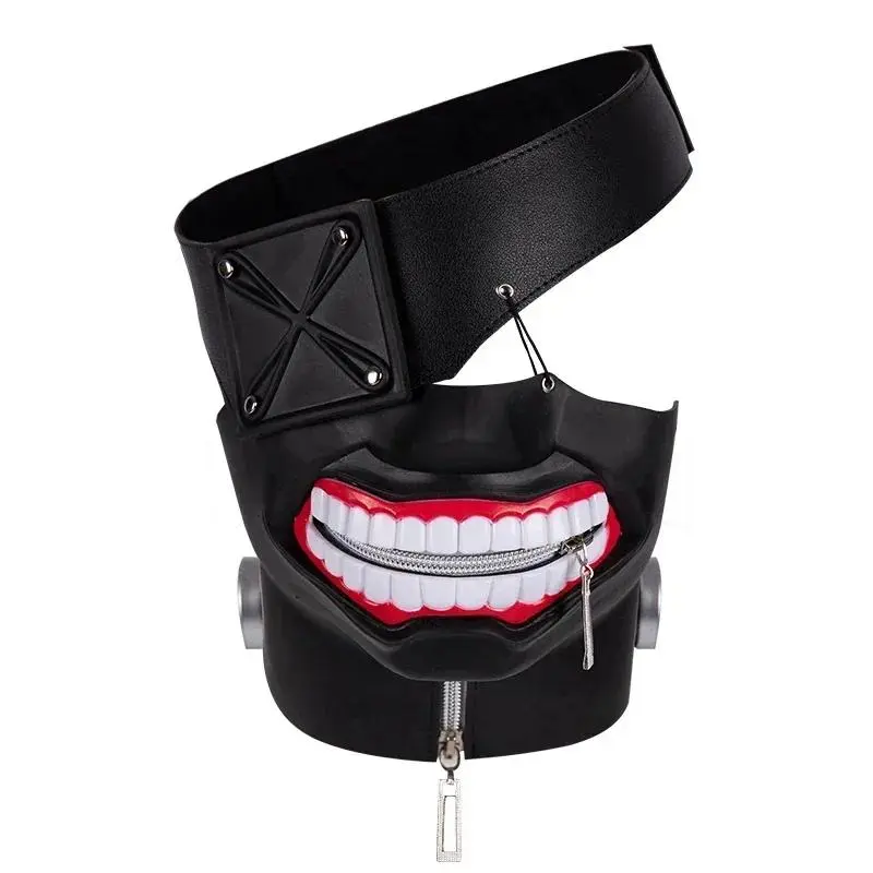 Anime Tokyo Ghoul Kaneki Ken Cosplay Kostuums Masker Halloween Feestmaskers Anime Tokyo Ghoul Kaneki Ken Cosplay Kostuums Masker