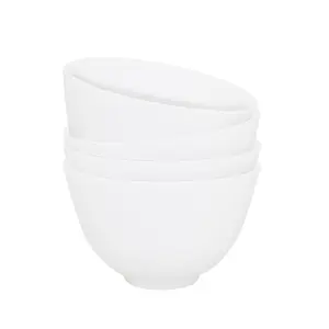4 Silicone Bowls Set, Durable Food-Grade Material, Ideal for Cooking & Serving, Non-Toxic & Heat Resistant Design