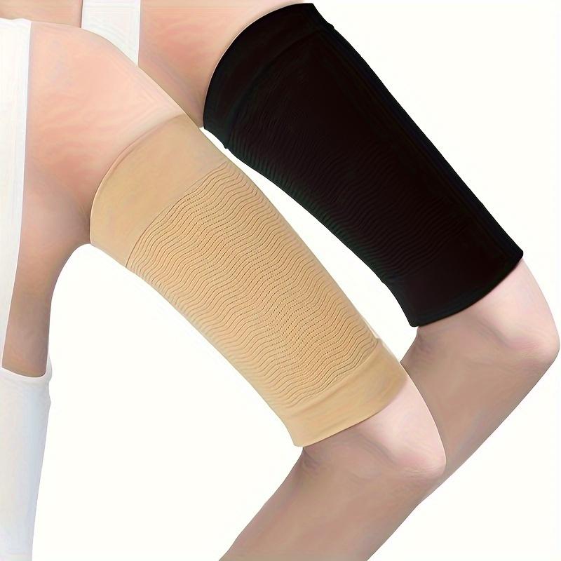 1 Pair Women'S Arm Compression Sleeves, Thin Elastic Knit Shapers for Body Correction, Sporty Solid Color Gloves, Machine Washable & Dry Cleanable, Polyester Material 1 Pair Women'S Arm Compression Sleeves, Thin Elastic Knit Shapers for Body Correction, Sporty Solid Color Gloves, Machine Washable & Dry Cleanable, Polyester Material