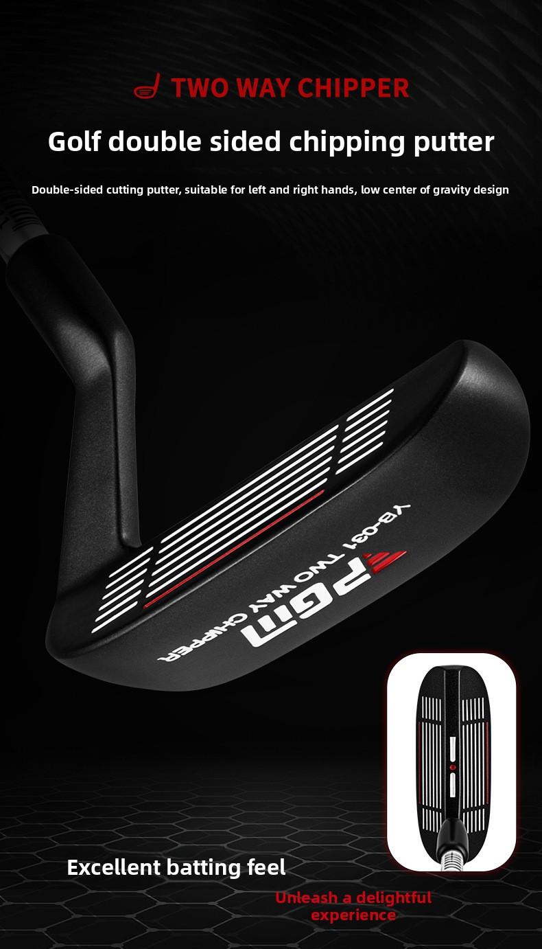 Golf Putter/Chipper - Dual-Sided (Men's & Women's), Left/Right-Handed, 36-Degree Sand Wedge - For Approach & Green Play