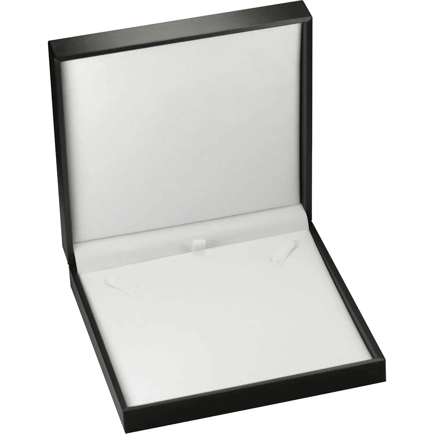Black Big Necklace Chain   Box Luxury Soft  PU Lear