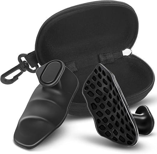 Silicone anti-slip grip pad for weightlifting grip trainer