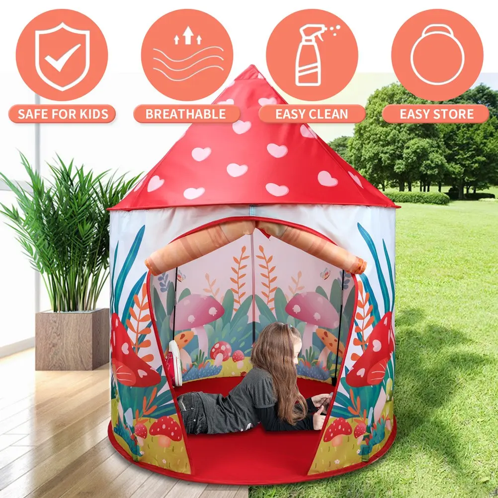 Cartoon Animal Pattern Tent, Cute Indoor Play House, Portable Outdoor Playhouse, Lightweight Foldable Play Tent, Birthday Gift