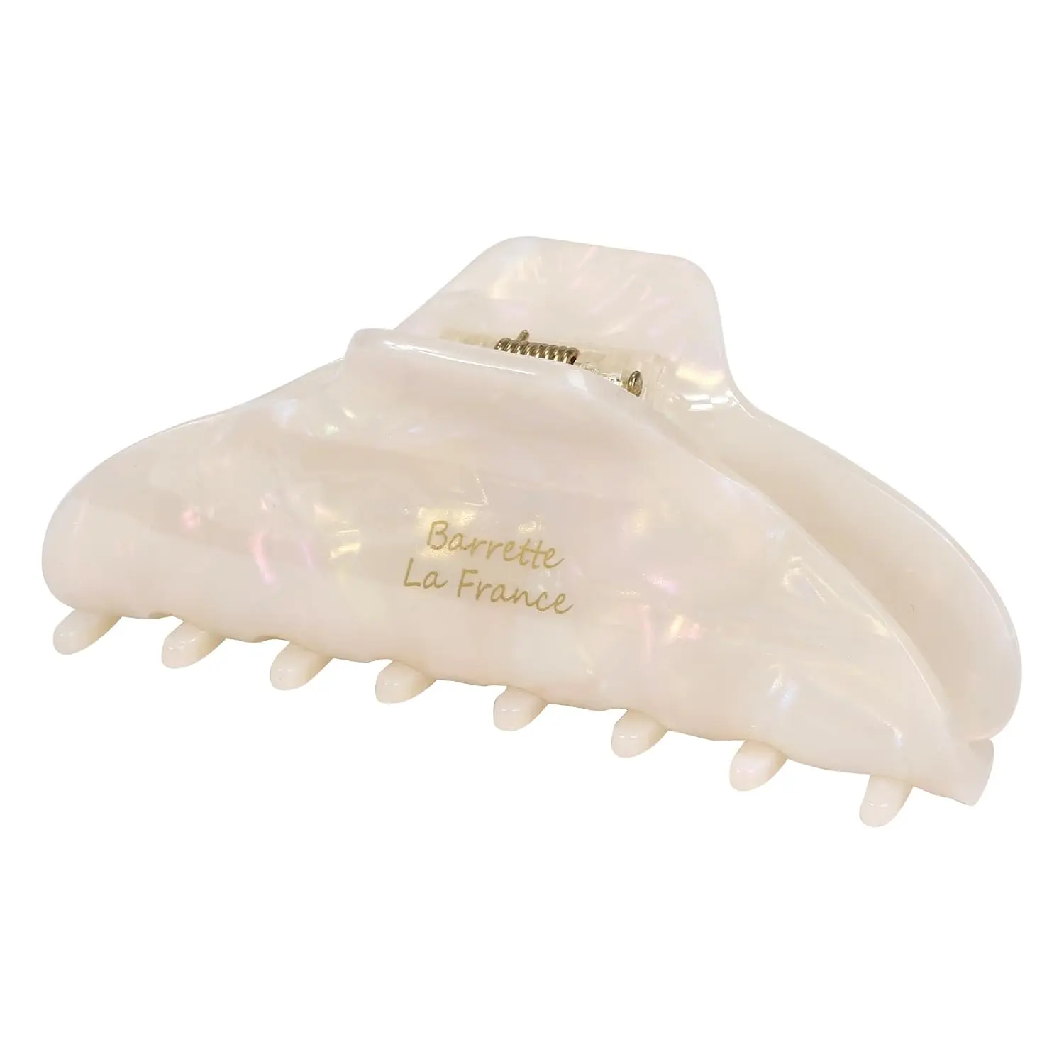 Acetate Hair Clips for Women –   Claw Clips,  Hold Non-Slip Hair Claws for Thin Thick Hair – Pearlescent White, Elegant Daily Hair Accessories