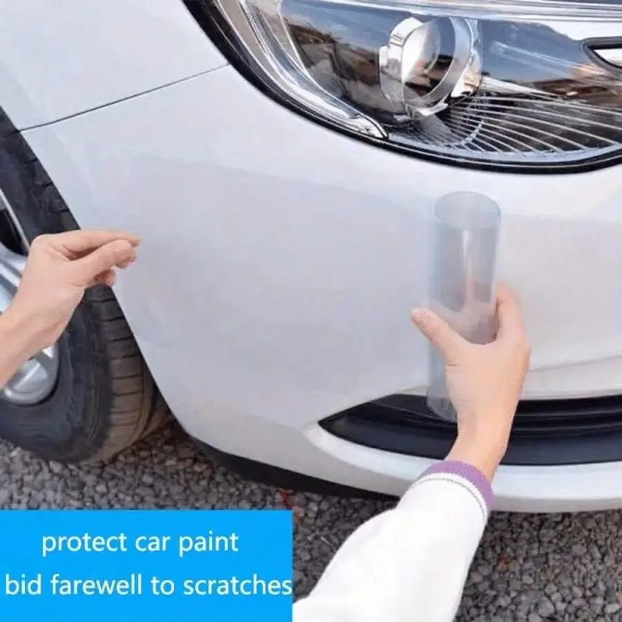 Scratch-Resistant Transparent Paint Protection Film, Car Window Film, Durable Clear Automotive Specialty Film, Door Body Protection