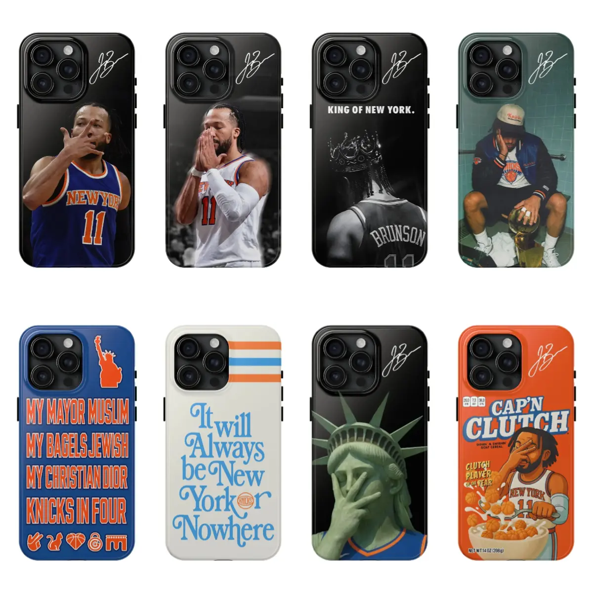 Jalen Phone Case Featuring, Brunson Phone Case, Basketball Protective Accessory, MVP Champions phone Cases For iPhone 12,13,14,15,16,17Promax Pro Plus,durable phone case,It's a great gift for a good friend,for holidays