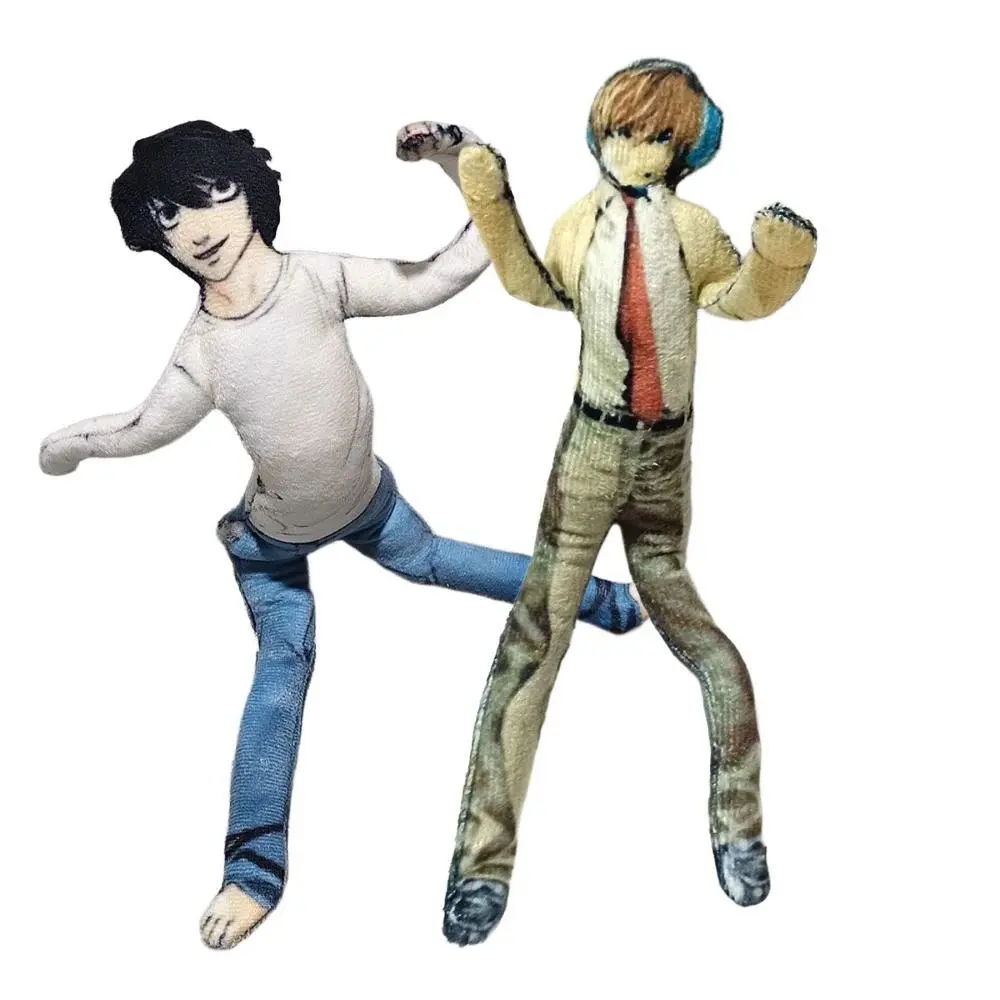 Unisex Collectors Edition Anime Light Yagami L Slender Twistable Stuffed Plush Doll, 28cm Room Decoration, Festival Gift Toy for Dolls & Stuffed Toys Enthusiasts