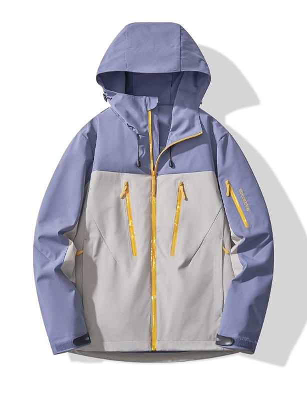 Kyn Apparel  Men's Women's Waterproof Jacket Hiking Camping Trekking Mountaineering Rain Coat Unisex Outdoor Sport Windproof Windbreaker