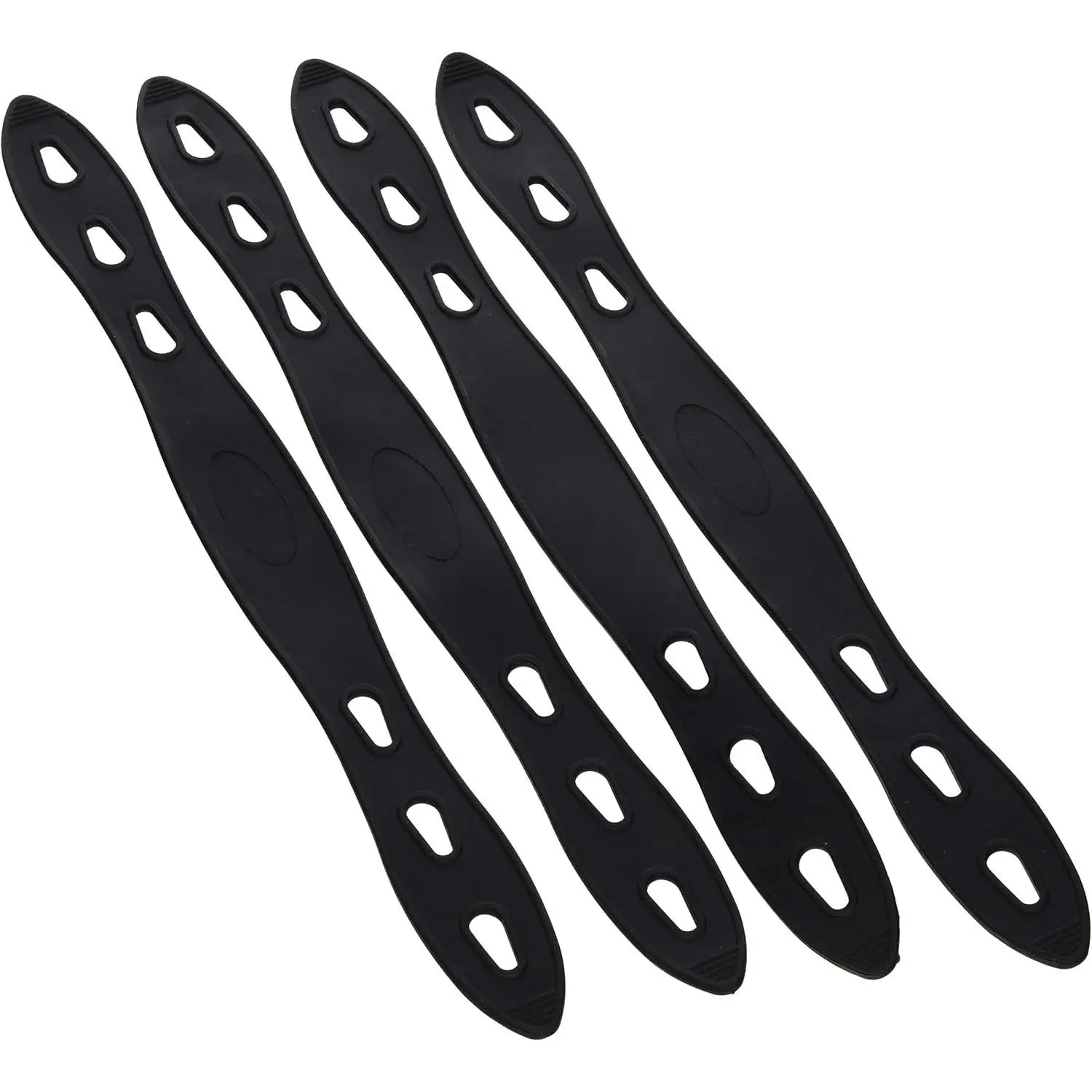 Replacement Rubber Straps for Knee Pads, 4 Sets | Non-Slip Thermo-Plastic Rubber, Replaces Worn Straps, Direct Fit for 361 Pad, Secure Hold