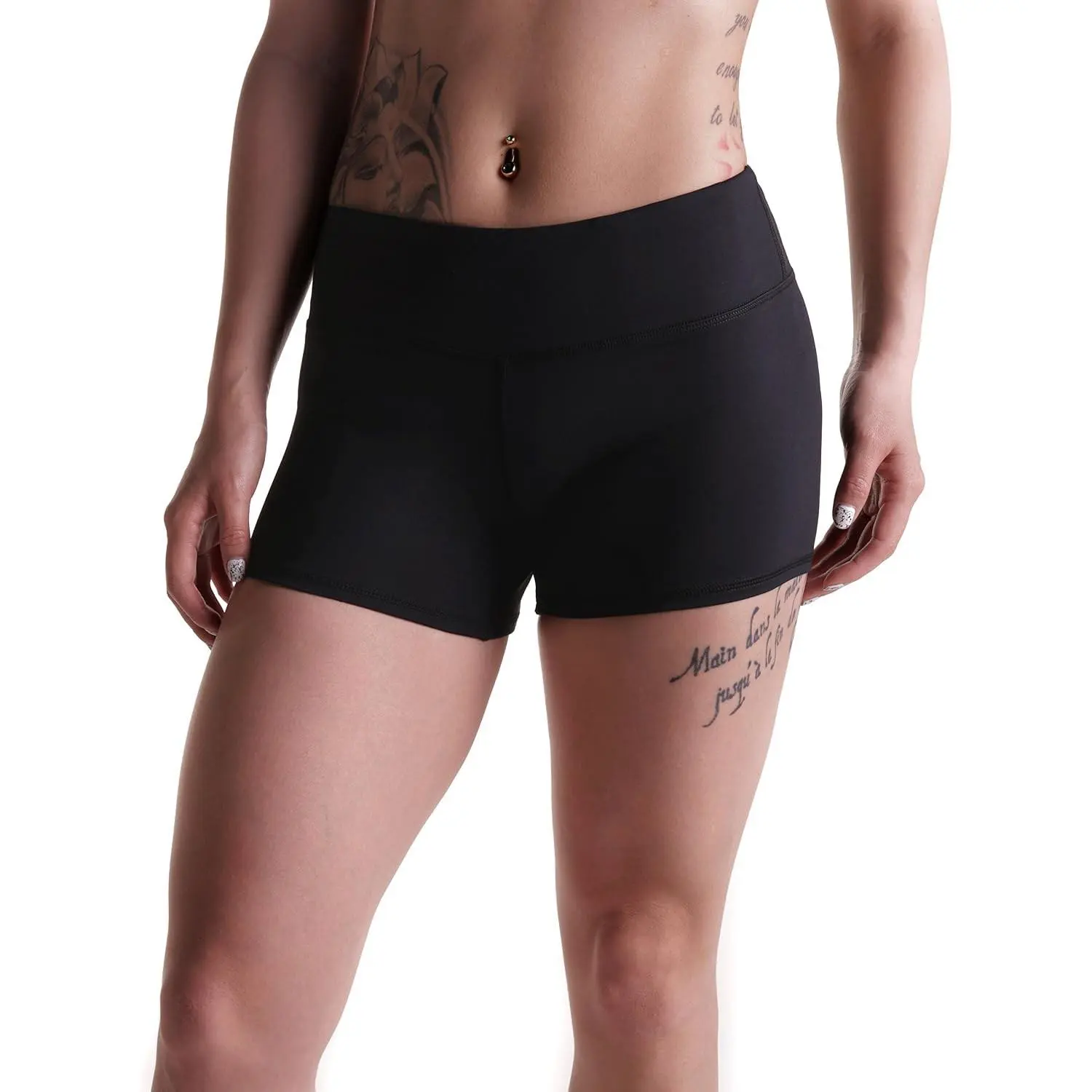 Women's 3" Athletic Compression Shorts for Workout, Volleyball, Running, and WOD(Gift)