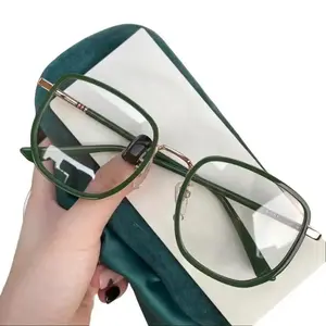 SpringStatements Ultra-Light Minimalist Blue Light Blocking Glasses, High-Efficiency Anti Eye Strain Screen Protection Eyewear With Filter Lenses, Pressure-Free Comfortable All-Day Fit Multi-Scene Eyeglasses For Office Work Gaming Student Study And Daily
