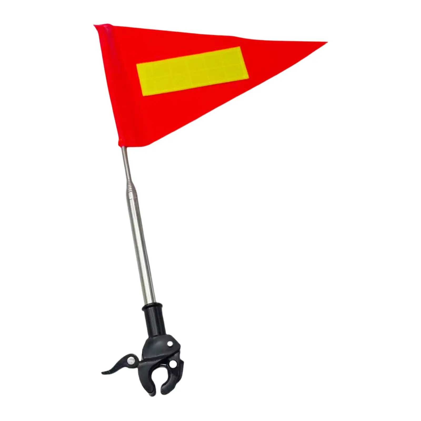 Golf Cart Flag Pole Kit, Adjustable Pole, Suitable for Bicycles, Electric Scooters, Wheelchairs, Durable Design, Easy Installation