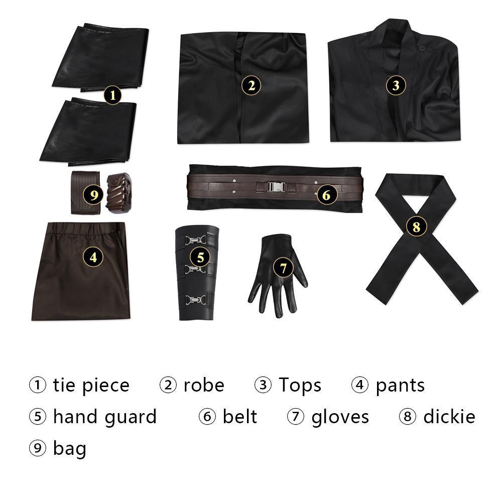 Disfraz Anakin Cosplay Jedi Costume skywalker Disguise Halloween Carnival Party Outfits