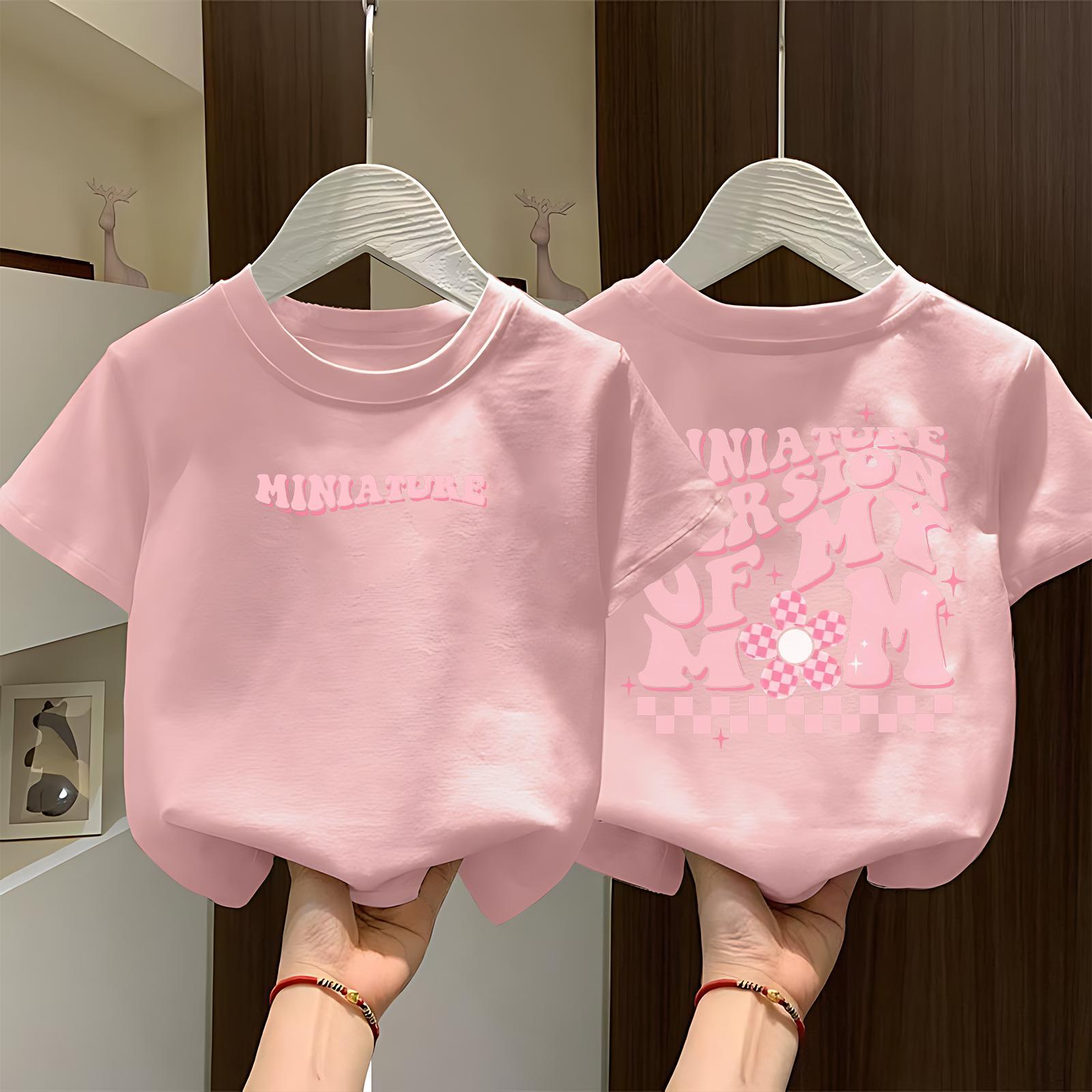 [Deal Flash BXP] Unisex Korean Style Cartoon Kids T-Shirt – Short Sleeve, Soft & Comfortable, Daily Wear Essential for Boys & Girls, Ages 3-15 (Sizes 100-160cm), Cute Graphic Tee – Shipped Within 24 Hours