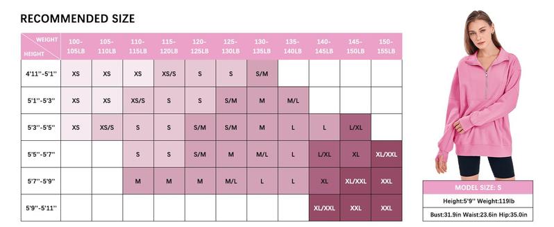 Imily Bela Women's Half Zip Sweatshirts Fleece Stand Collar Long Sleeve Thumb Hole Oversized Pullovers with Pockets