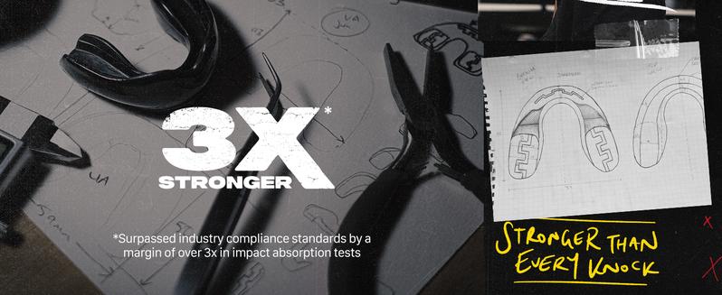 Mouthguard Slim Fit, Adults and Junior Mouth Guard with Case for Boxing, Basketball, Lacrosse, Football, MMA, Martial Arts, Hockey and All Contact Sports