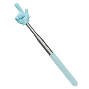 Retractable Teaching Pointer, Telescopic Hand Pointer for Teachers and Students with Stainless Steel Material, Finger Reading Stick for Classroom and Home Use