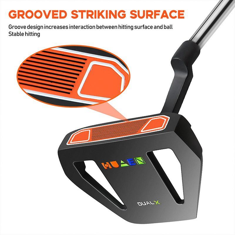 Golf Club - Men's Right-Handed Putter: Self-Standing Golf Putter with Low Center of Gravity