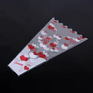 95 Pieces Per Pack Multi-Branch Floral Packaging Bags, Rose Flower Sleeves, Florist Supplies, Bouquet Wrapping Bags